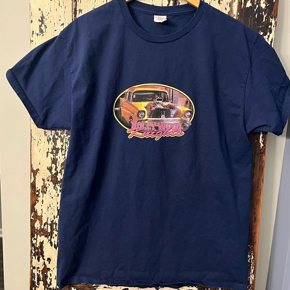 Men’s American Graffiti  RetroHollywood Knights 1957 Chevy Vintage T-shirt. L
